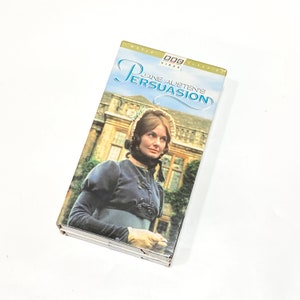 Persuasion - Jane Austen - VHS Movie - VCR Tape - Cult Classic Film - Video Cassette Tape - Pre-owned - Very Good Condition