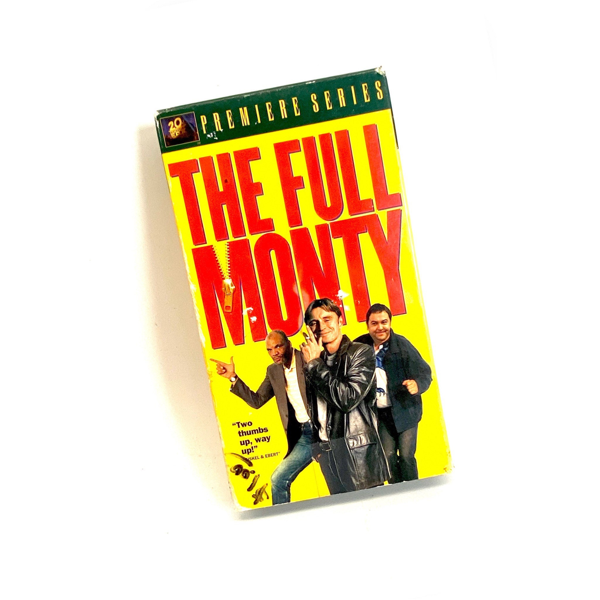 The Full Monty VHS Movie - Video Cassette - 90s Film Stripper Gift - Pre-owned Video Cassette - Very Good Condition - Comedy VHS