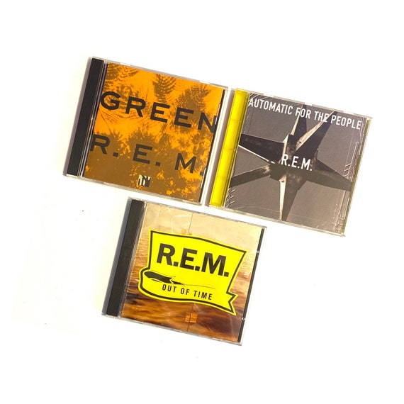 R.E.M. Cds - Green, Out of Time & Automatic for the People Pre