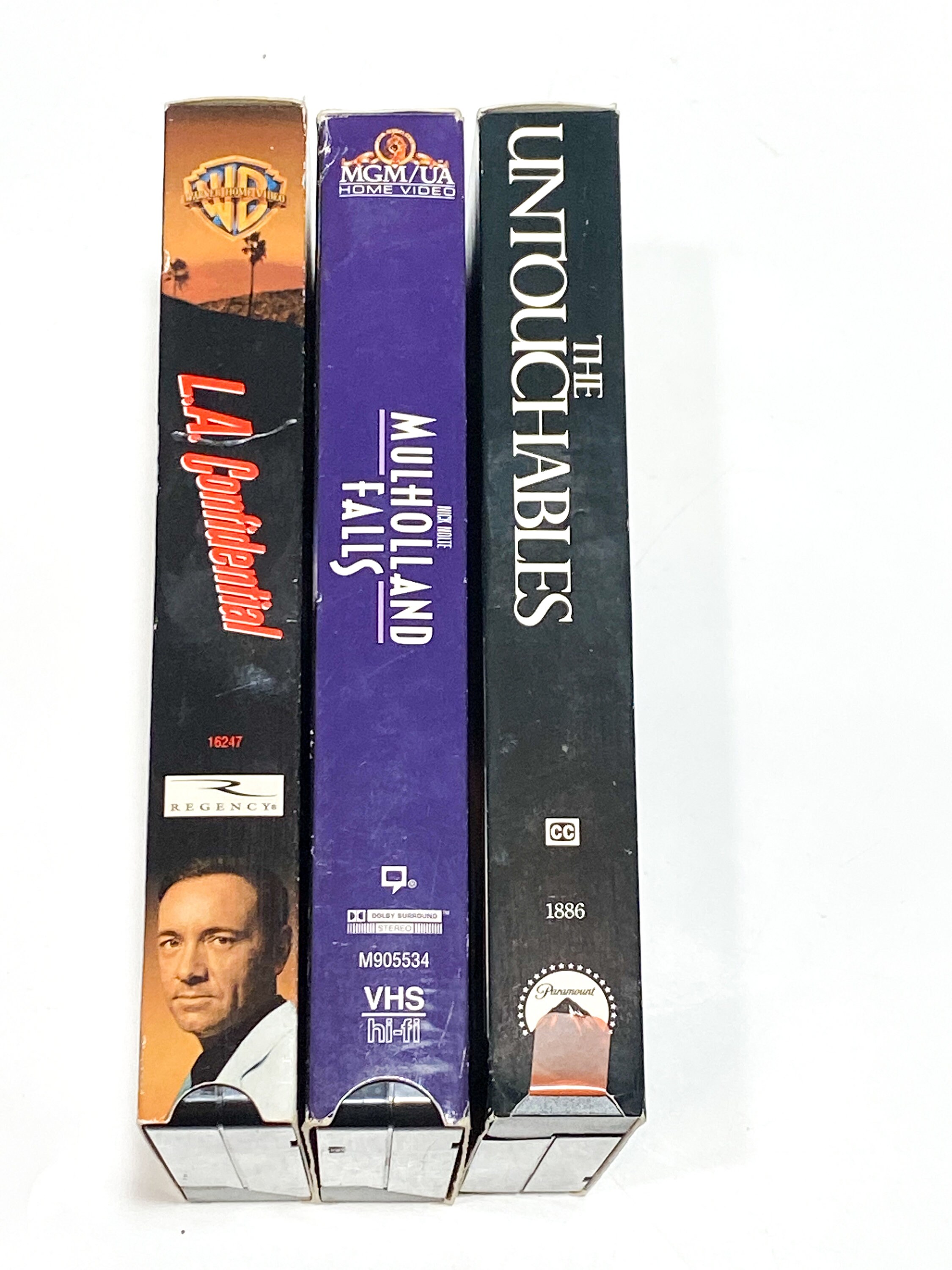 The Untouchables LA Confidential Mulholland Falls - VHS