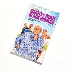 Diary of a Mad Black Woman - VHS Movie - VCR Tape - Video Cassette Tape - Cult Classic Film - Pre-owned - Very Good Condition