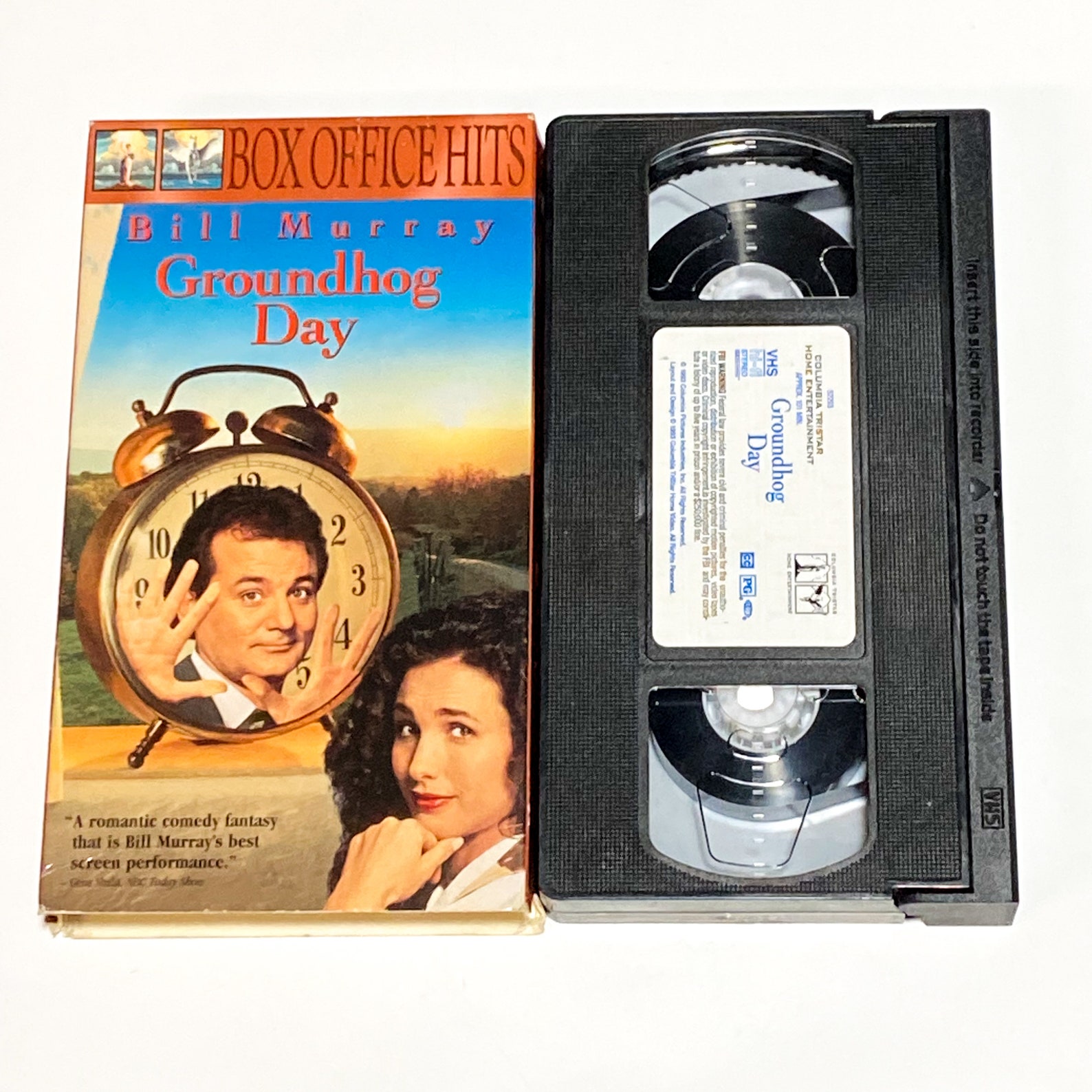 Groundhog Day VHS Movie Video Cassette Tape Classic Film | Etsy