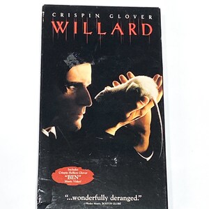 Willard Crispin Glover VHS Movie VCR Tape Video Cassette Tape Cult Classic Film Pre-owned Very Good Condition image 2