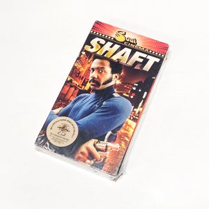 Shaft - Blaxploitation - New Sealed VHS Movie - VCR Tape - Video Cassette Tape - Cult Classic Film