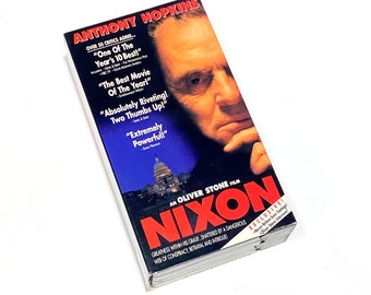 Nixon - VHS Movie - VCR Tape - Video Cassette Tape - Cult Classic Film - Pre-owned - Very Good Condition