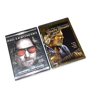 Big Lebowski & Crazy Heart - Jeff Bridges - New DVD Lot of 2 Sealed Movies - Cult Classic Films - Excellent Condition