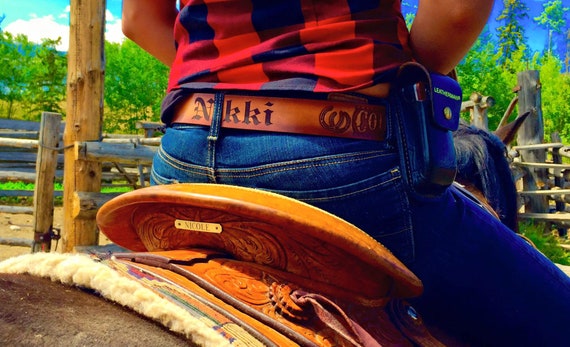 TRIWORKS Western Belts Cowboy Cowgirl Belt For Men Woman, Embossed Western Country Buckle Leather Belts For Jeans At Men's Clothing Store