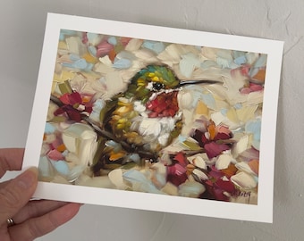 IMPRIMIR Colibrí Bellas Artes IMPRESIÓN. 'Sprinkles' *NOTA Detalles de envío.