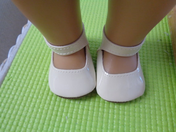 Purple Suede T Strap Mary Jane Shoes Fits 18 inch American Girl Dolls