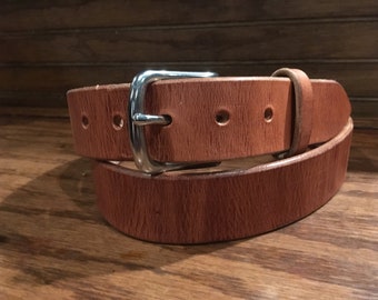 Herman Oak Harness Leather Belt