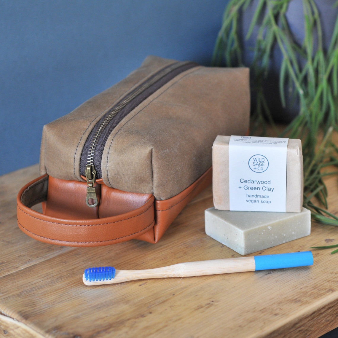 Mens Gift Set Washbag Gift Set For Men Dopp Kit Fathers Day | Etsy