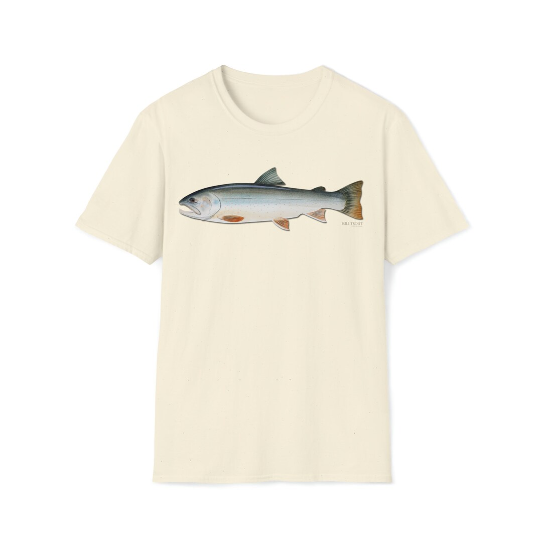 Bull Trout by Clint Whitsett, Fishing Shirt, Gift, Salmon Shirts, T