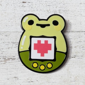 Puddle the Joyful Frog — Hard Enamel Pin — Exclusive Design