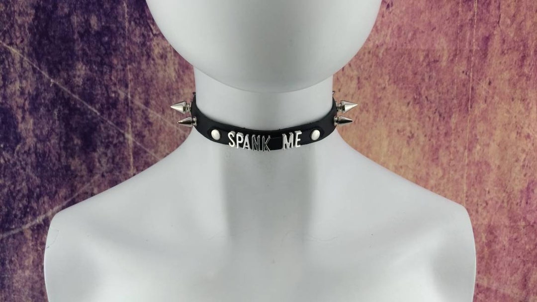 Choker Cuir Véritable Choker Collier Choker en cuir noir Choker avec ...