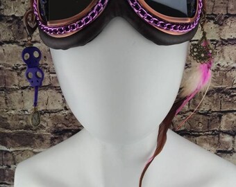 Aviator Goggle Cosplay Accessories Burning Man