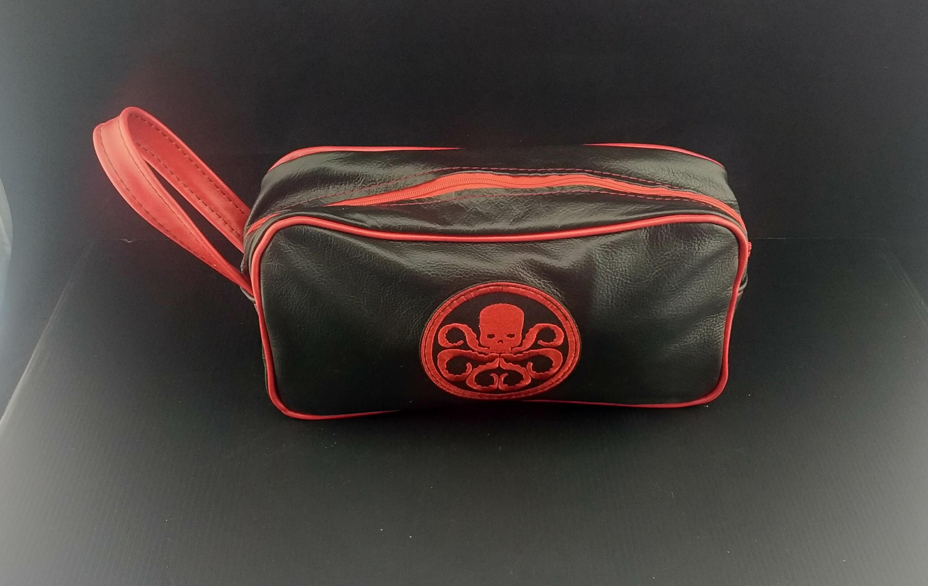 Bathroom Case Hand Made Genuine Leather Travel Case Toiletry Etsy