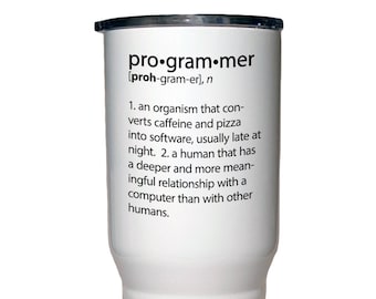 Programmer Definition 20 Oz Polar Camel White Travel Mug