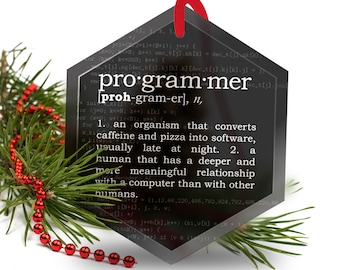 Programmer Ornaments Etsy