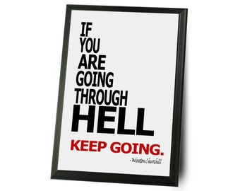 Going Through Hell Etsy