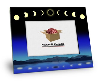 Eclipse of a Lifetime - 8 x 10 Frame - Holds 5 x 7 Picture - Black