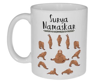 Surya Namaskar - 11 Ounce Coffee or Tea Mug