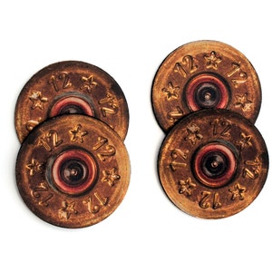 Shotgun Shells Coaster Set- neoprene for drinks.
