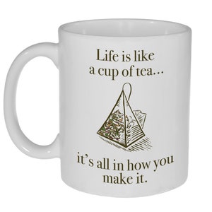 Life is Like a Cup Etsy