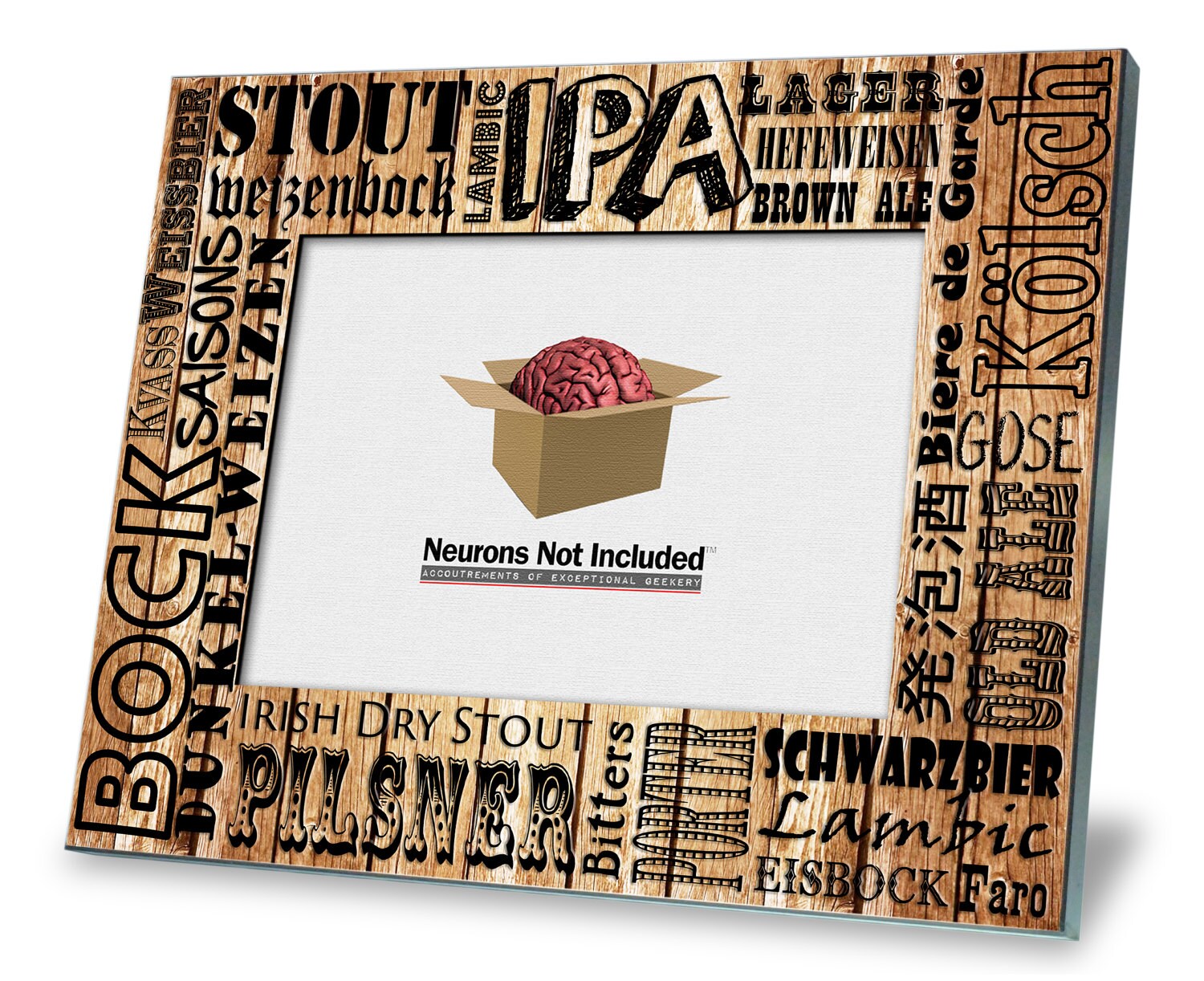 Beer Picture Frame Beer Picture Frame Types of Beer 8 x 10 Frame Holds 5 x | Etsy