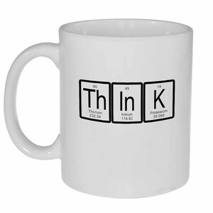 Periodic Table of Elements Think Geeky Science Coffe or tea mug