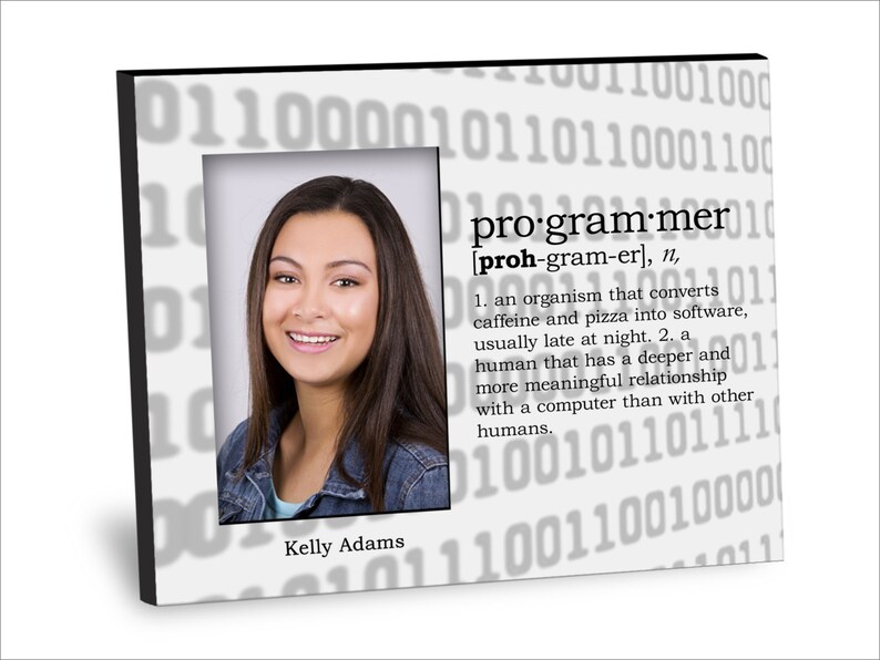 Graduation Picture Frame Programmer Definition Image 0