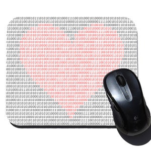 Binair hart muismat - Geek Love Gift - Valentijnsdagcadeau - Cadeau voor programmeur - Computermuismat - Geek Mouse Pad - Geek Gift