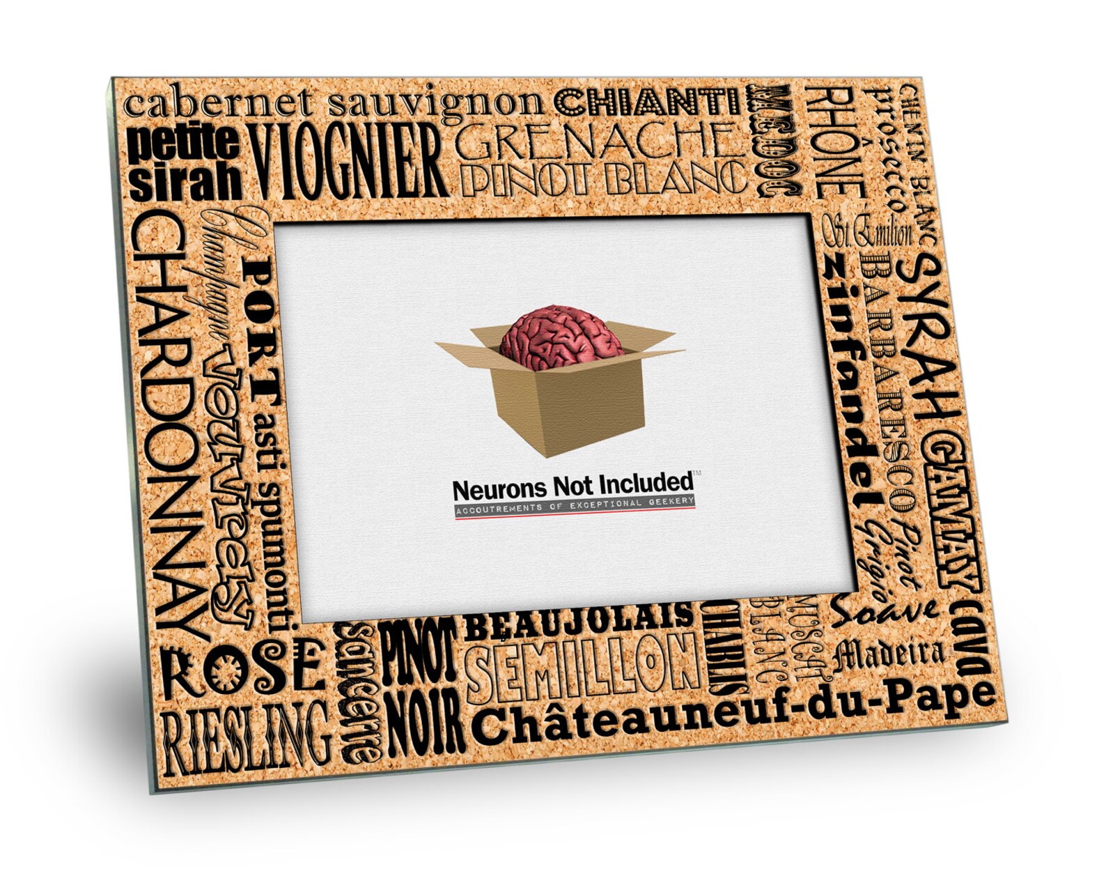 Wine Picture Frame Varieties of Wine 8 X 10 Frame Holds 5 Etsy