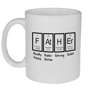 Vader Periodiek Systeem Definitie - 11 ounce Grappige Koffie of Thee Mok