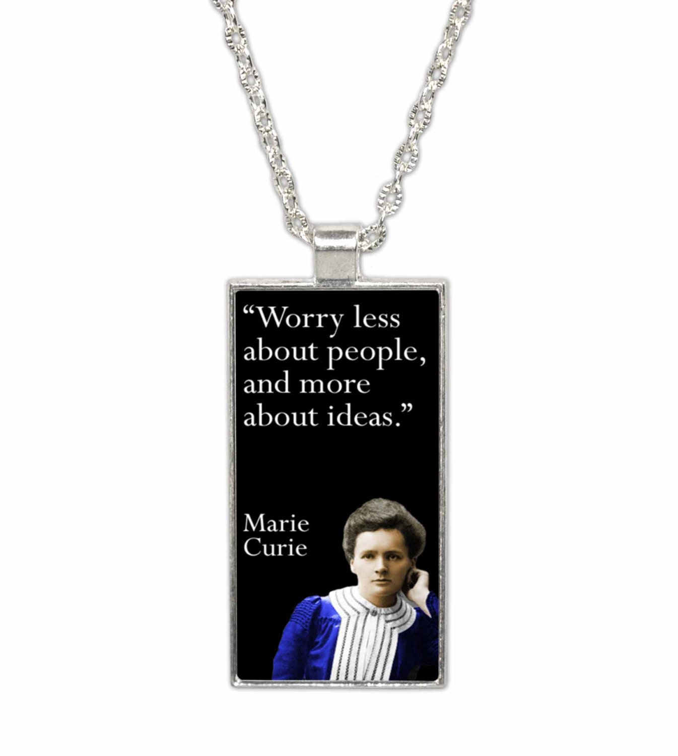 Marie curie necklace clearance