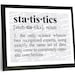 Funny Science Quote Wall Art Statistics Definition Wood Sign With Built ...