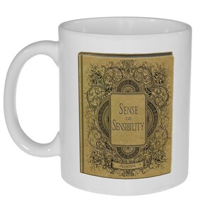 Jane Austen Novels Coffee or Tea Mug - Sense and Sensibility - Perfect Gift for Jane Austen Lovers