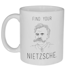 Find Your Nietzsche ( Nitch)  Coffee or Tea Mug