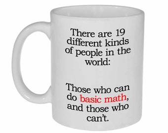 Doing Basic Math- 11 Oz coffee or tea mug
