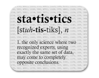 統計の定義 面白いデスクマウスパッド