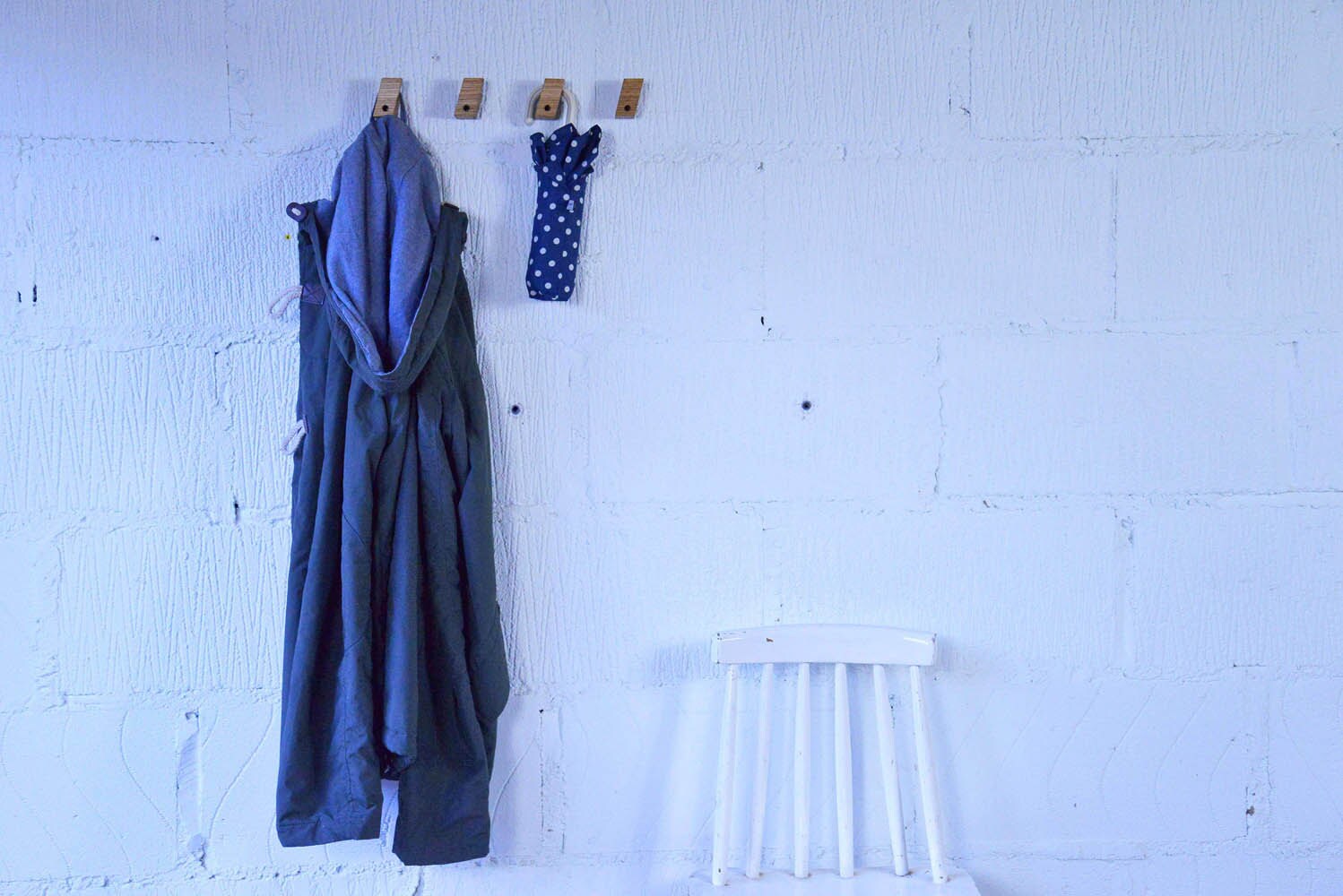 Wall Hooks Coat Hooks Oak Coat Rack Wall Hooks X4 Wall Etsy