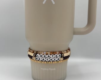 Hydro Flask Tumbler Bracelet 4 Stack - Sweater Weather