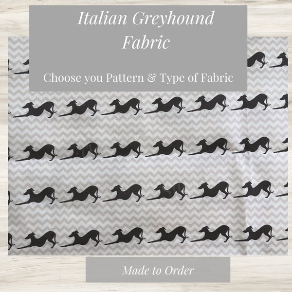 Italian Greyhound Dog Rescue Joann Fabric. Choose the Pattern you want. Italian greyhound fabric. greyhound material. Dog Fabric by yard