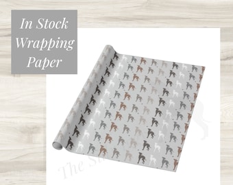 Italian Greyhound Dog Wrapping Paper. Italian Greyhound Git Wrap. Greyhound Wrapping Paper. Iggy Gift Wrap