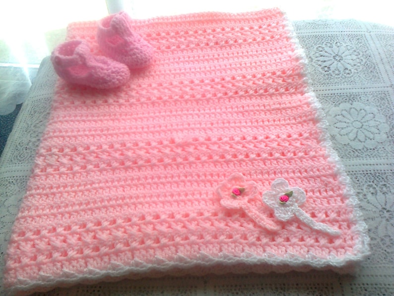 PDF Crochet Baby Pram Blanket Pattern Etsy