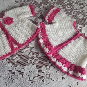 PDF  Baby crochet cardigan and bolero Tjc54