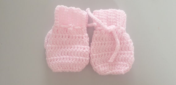 Para Bebé Recién Nacido Manoplas Bebe Crochet Manoplas Bebe