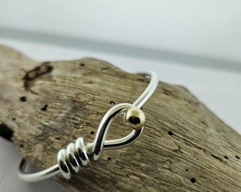 Cape Cod Shepherds Knot Bracelet with extra wraps