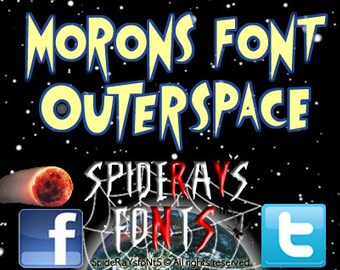 M0R0Ns FoNT OuTeRsPacE Fan Font