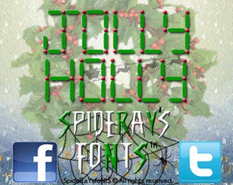 JOLLY HOLLY Commerical Font