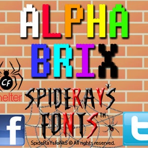 ALPHABRIX Fan Font image 1